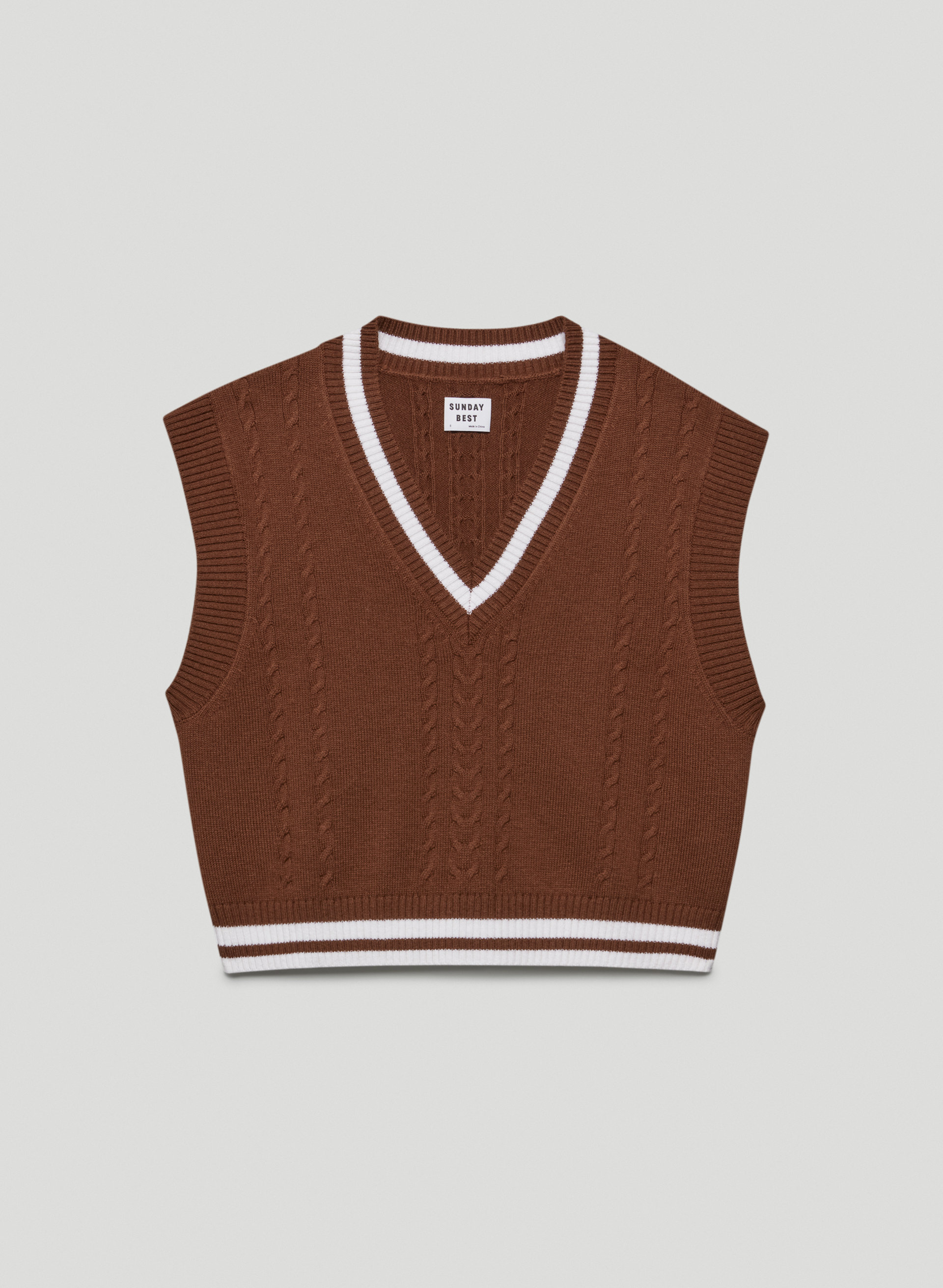 Winston Cropped Vest