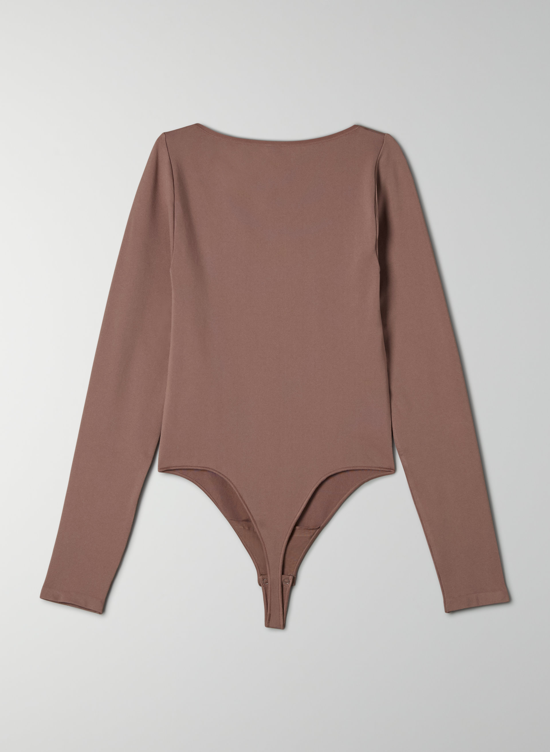 Seamless Contour Scoop Longsleeve Bodysuit