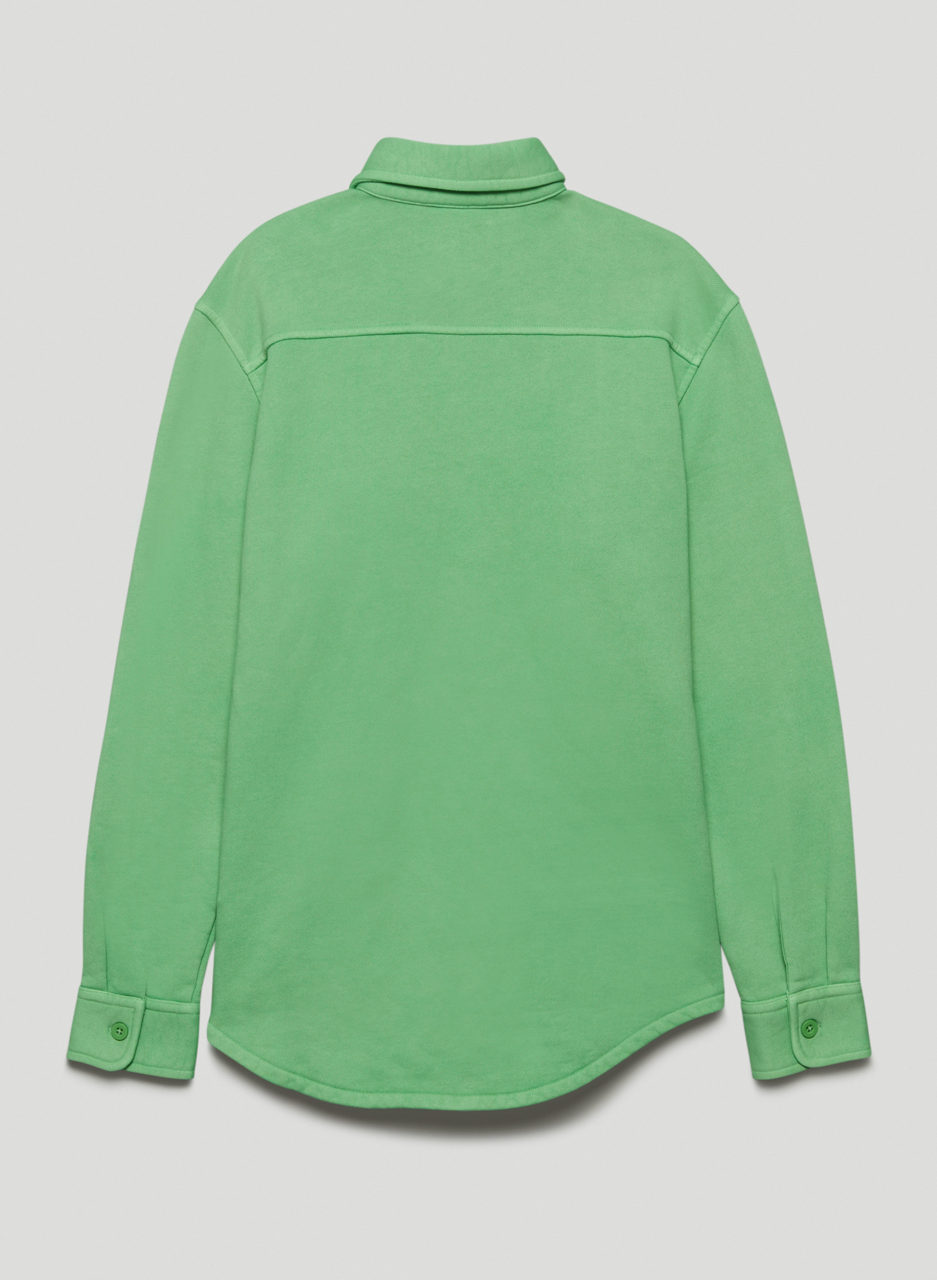 Cozy Fleece Boyfriend Shirt Jacket