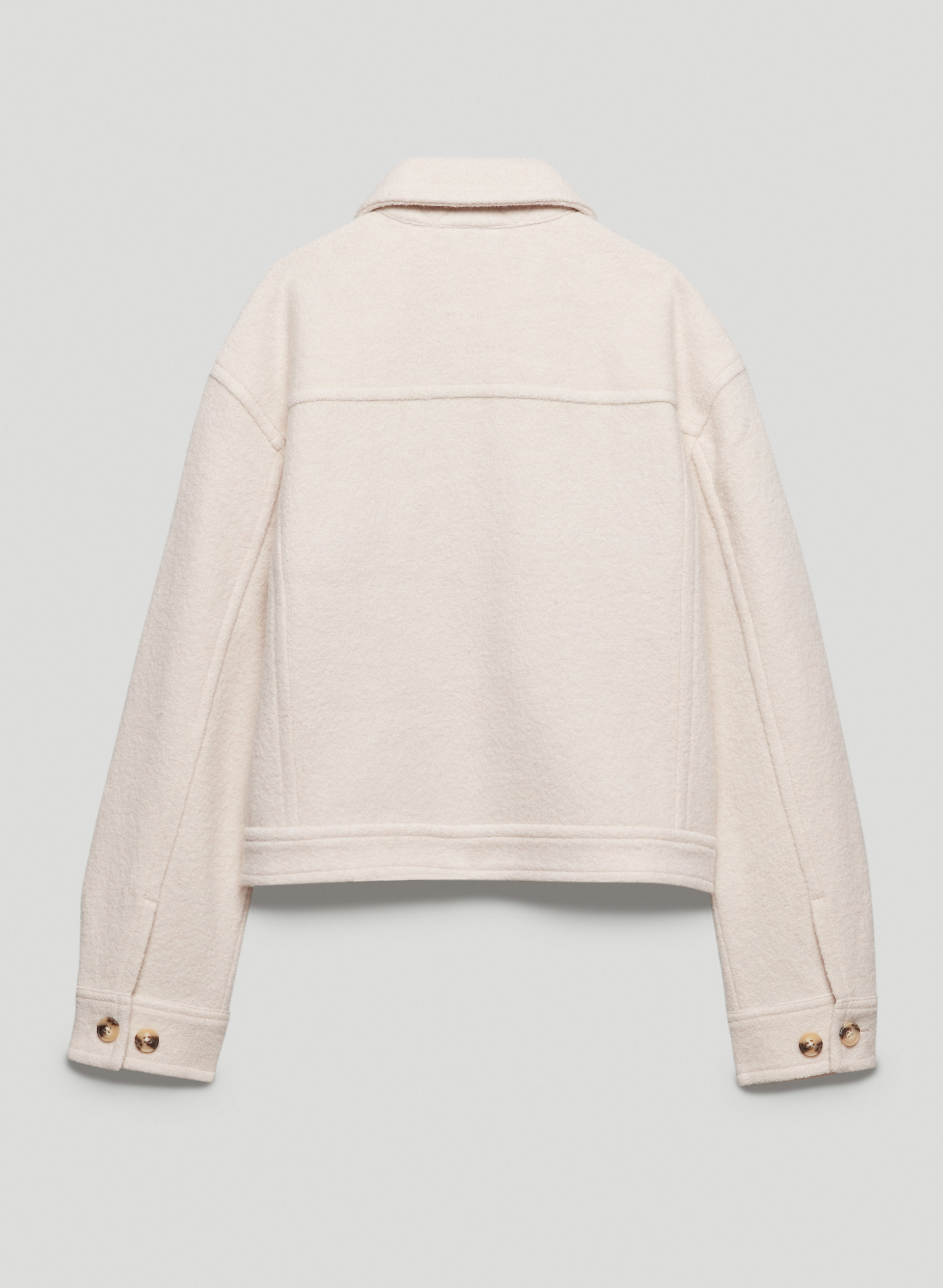 The Ganna Cropped Shirt Jacket