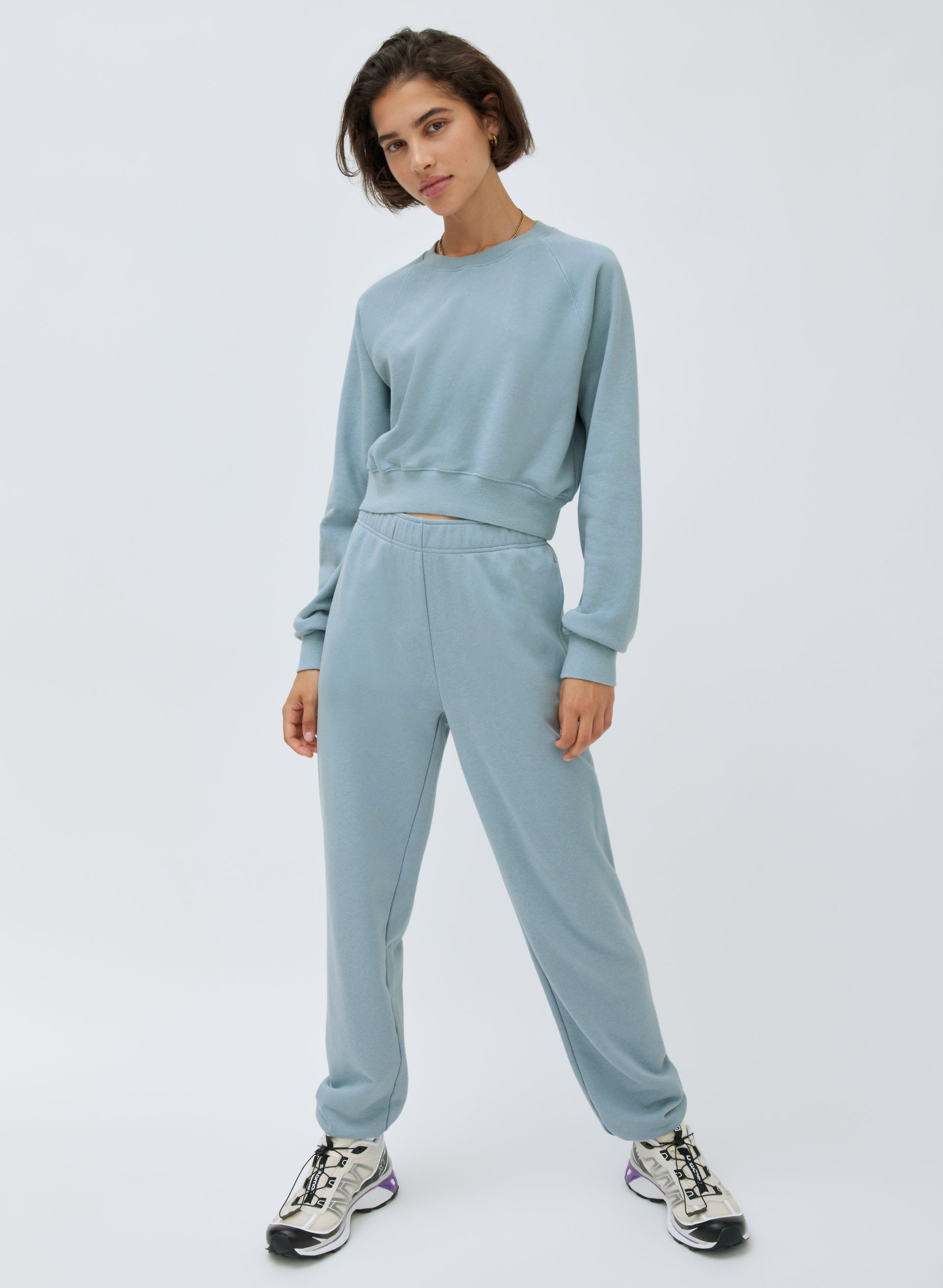 Airy Fleece Perfect Raglan Sweatshirt