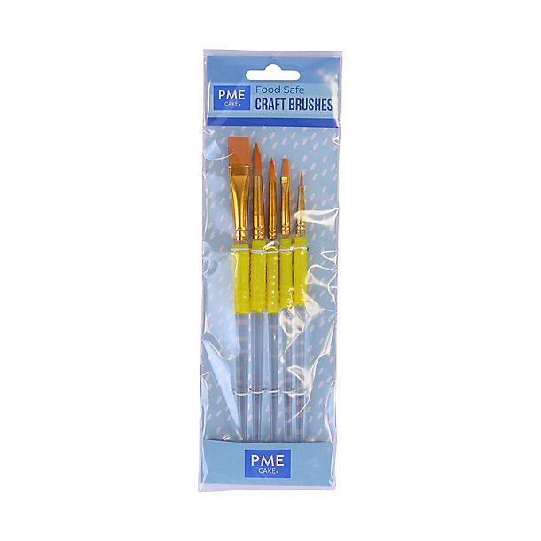 PME Food Safe Craft Brushes °C Pack of 5