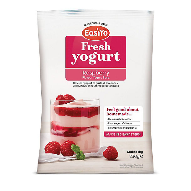 EasiYo Everyday Raspberry Yoghurt Mix - 1 Sachet