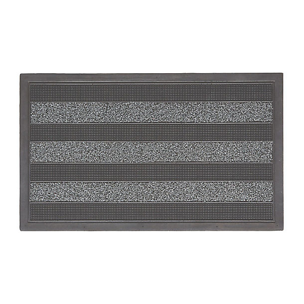 Likewise Matting Cactus Grey Outdoor Doormat 75 x 45cm