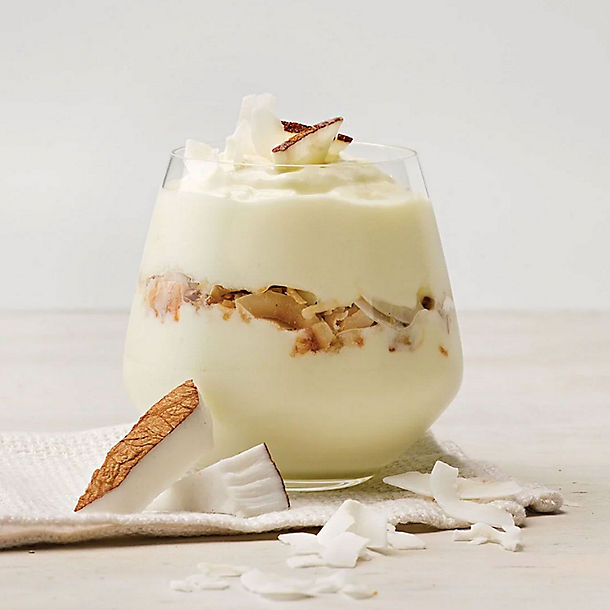EasiYo Greek Style Coconut & Coconut Bits Yogurt 240g