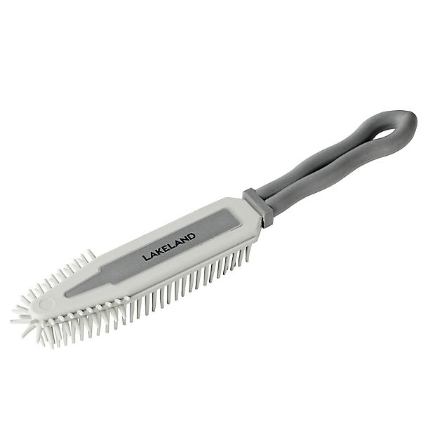 Lakeland Rubber Handheld Brush Grey