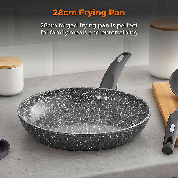 Tower Cerastone Forged Fry Pan - 28cm