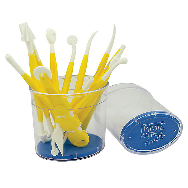 PME 14-Piece Icing Tool Set with Caddy