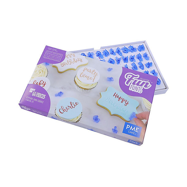 PME Fun Fonts Cupcake & Cookie Set
