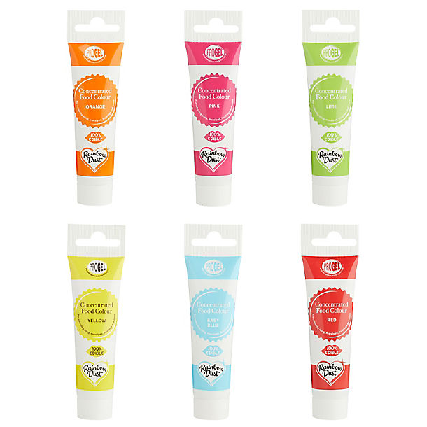 Rainbow Dust Rainbow Cake Colouring Kit °C Set of 6