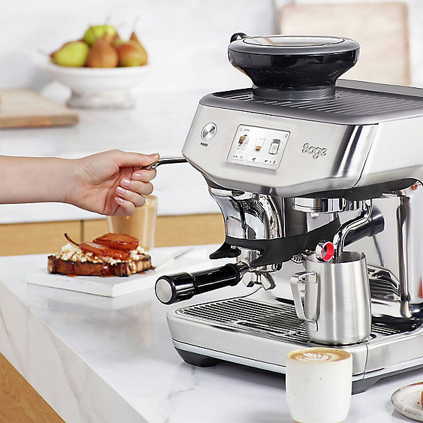 Sage Barista Touch Impress Bean to Cup Coffee Machine SES881BSS4GUK1