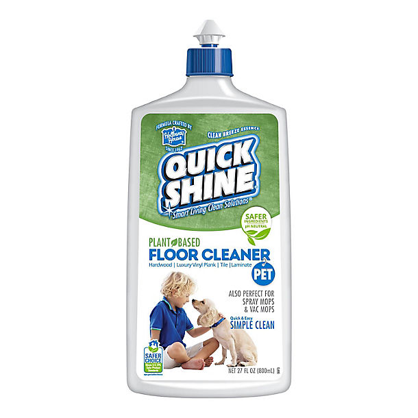 Quick Shine Plant-Based Pet-Friendly Floor Cleaner
