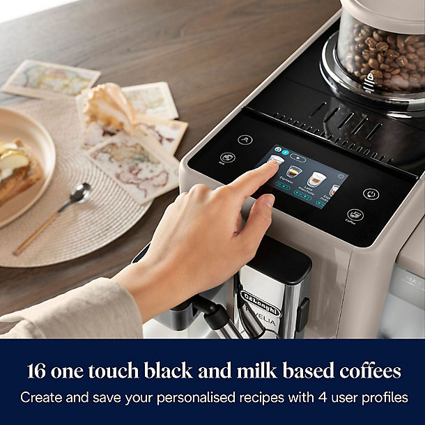 De'Longhi Rivelia Fully Automatic Coffee Machine EXAM440.55.BG