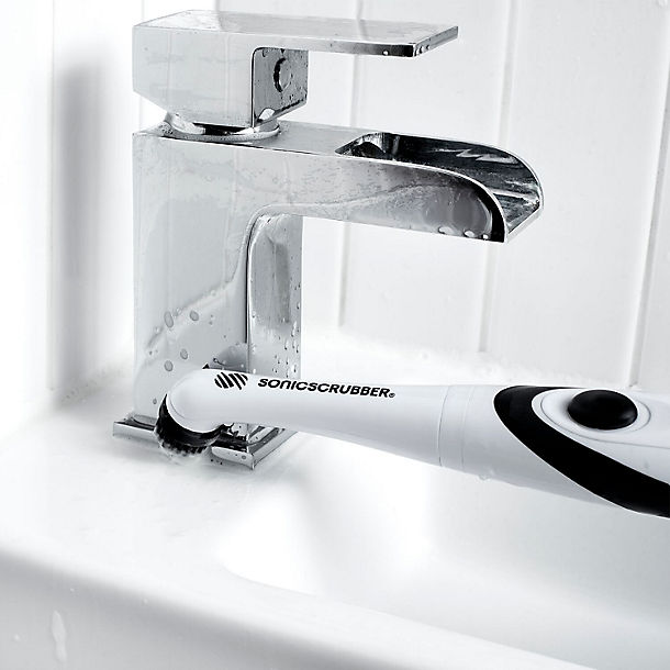 SonicScrubber Cleaning Tool with 4 brushes