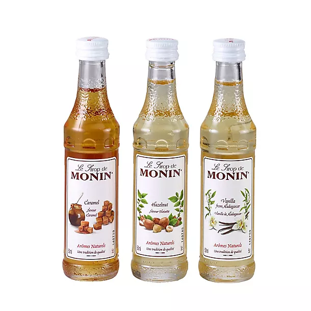 Monin Coffee Syrup Gift Set °C 3 x 50ml