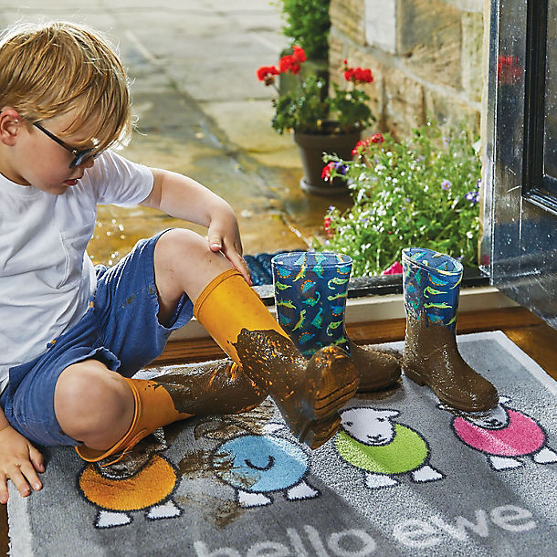 Hug Rug 'Hello Ewe' Herdy Doormat