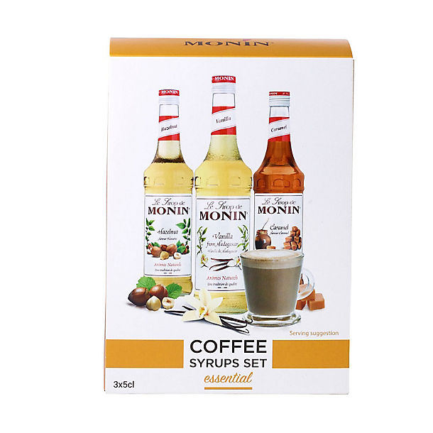 Monin Coffee Syrup Gift Set °C 3 x 50ml