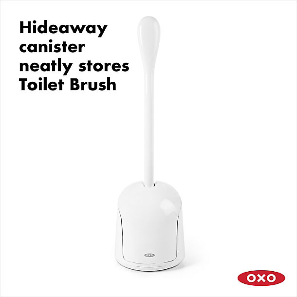 OXO Good Grips White Compact Toilet Brush