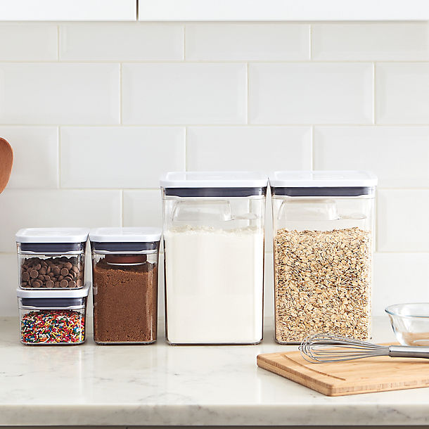 OXO Good Grips POP Lid Square Food Storage Container 1L