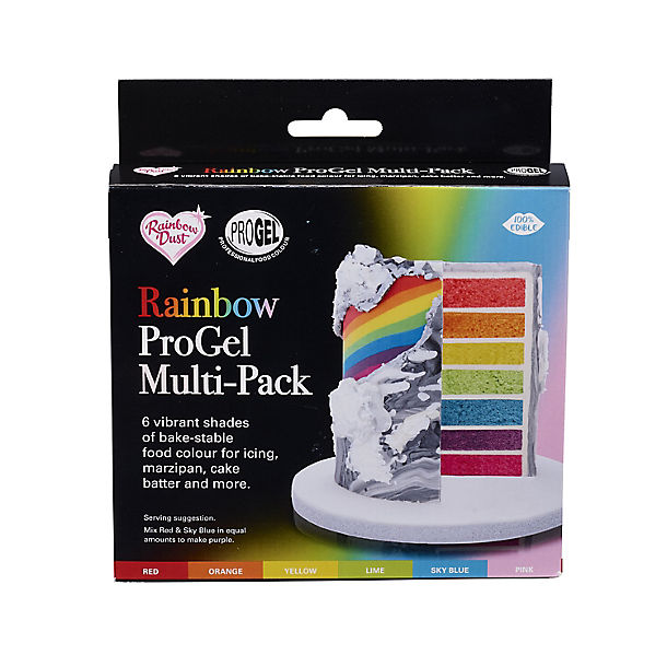 Rainbow Dust Rainbow Cake Colouring Kit °C Set of 6