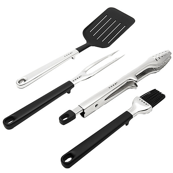 Cobb 4 Piece Utensil Set with Storage Roll