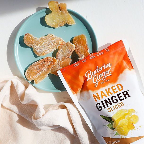Buderim Naked Ginger Sliced 175g