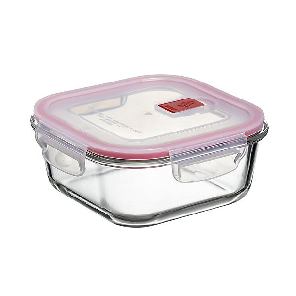 Cook & Eat Square Glass Container 0.8L