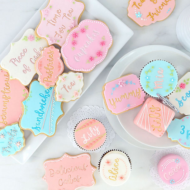 PME Fun Fonts Cupcake & Cookie Set