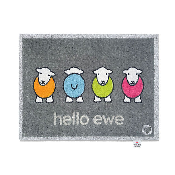Hug Rug 'Hello Ewe' Herdy Doormat
