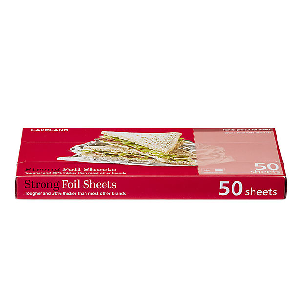 50 Lakeland Strong Foil Sheets