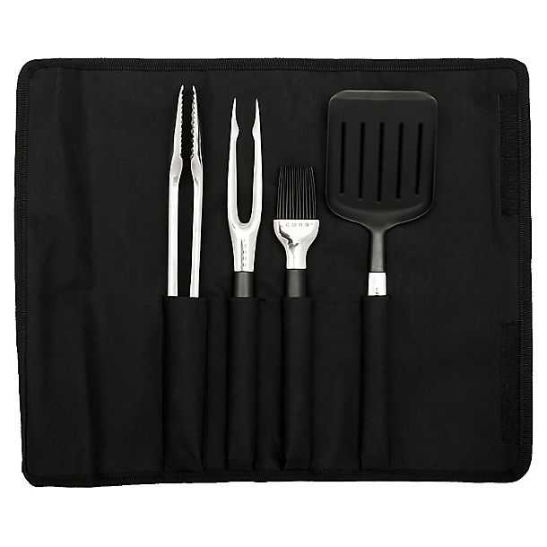 Cobb 4 Piece Utensil Set with Storage Roll