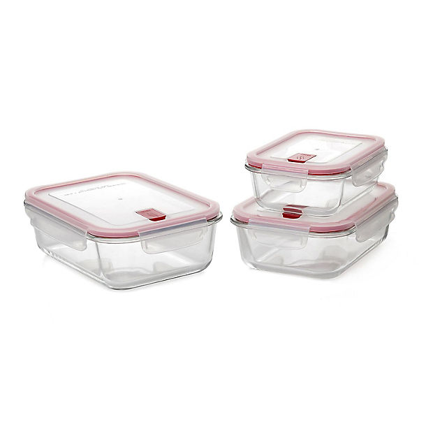 Tatay Cook and Eat Glass Storage Set - Set of 3