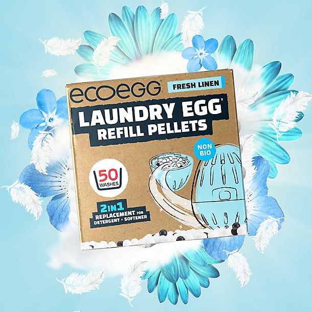 Ecoegg Laundry Egg Refill 50 Washes - Fresh Linen