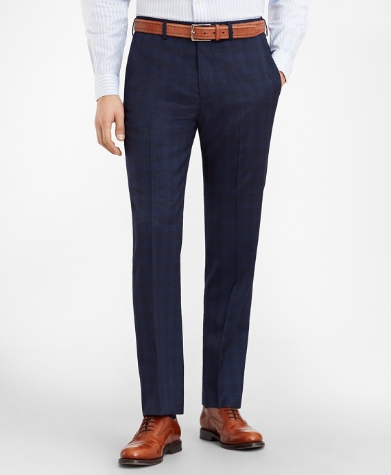 Regent Fit Glen Plaid 1818 Suit