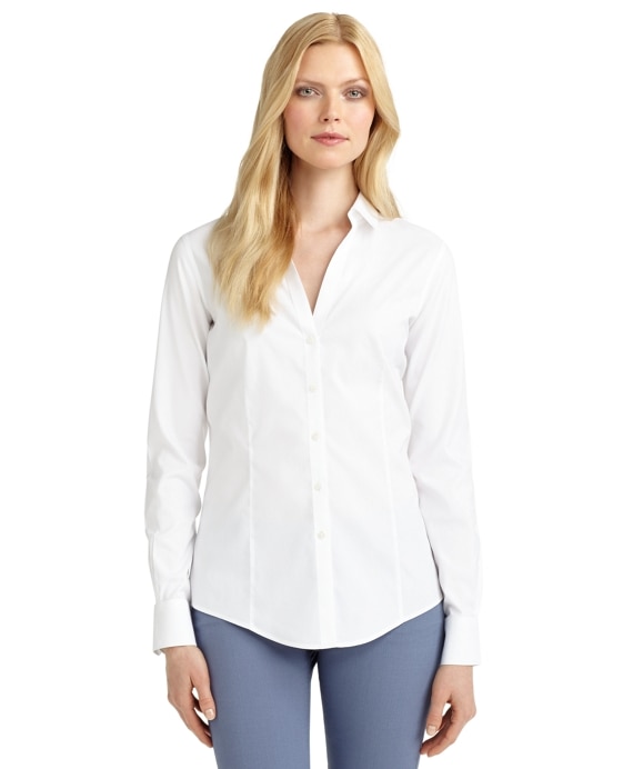 Petite Non-Iron Fitted Blouse