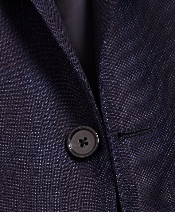 Regent Fit Plaid 1818 Suit