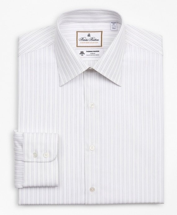 Luxury Collection Regent Fitted Dress Shirt, Franklin Spread Collar Stripe