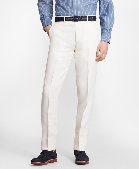 Regent Fit Three-Piece Irish Linen Suit