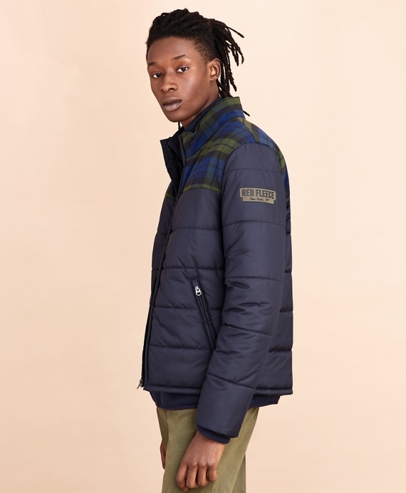Color-Block Puffer Jacket