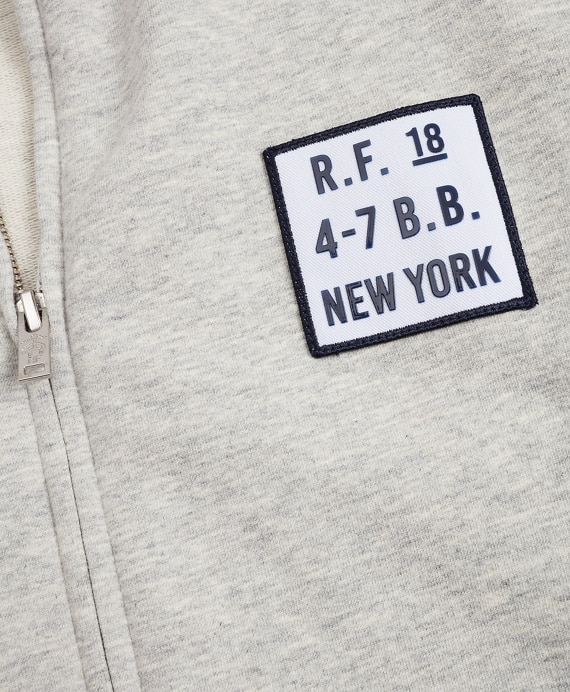 French Terry Zip-Up Hoodie