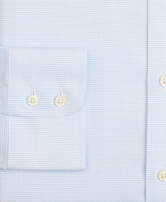 Stretch Soho Extra-Slim-Fit Dress Shirt, Non-Iron Twill Ainsley Collar Micro-Check