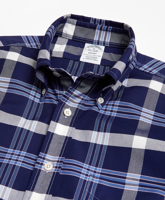 Regent Fit Oxford BB#10 Plaid Sport Shirt