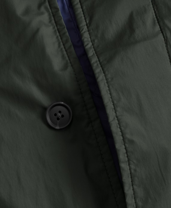 Water-Repellent Packable Trench Coat