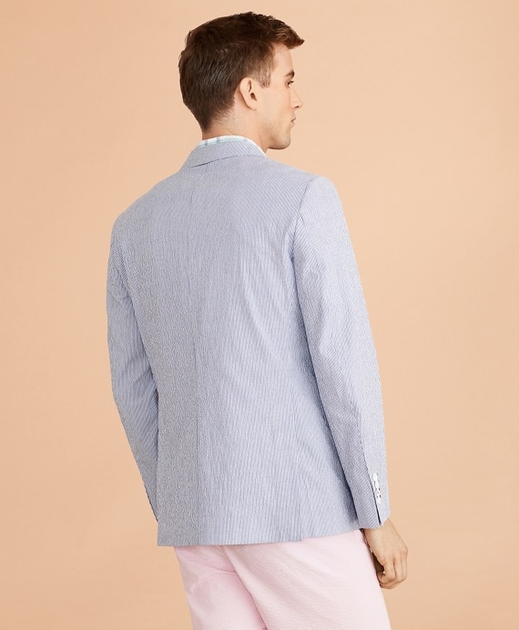 Striped Seersucker Sport Coat