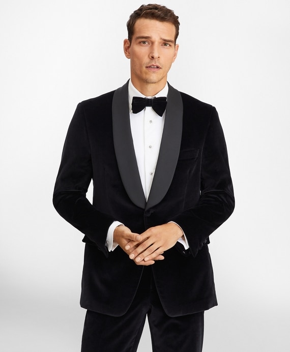 Regent Fit Shawl Collar Velvet Tuxedo