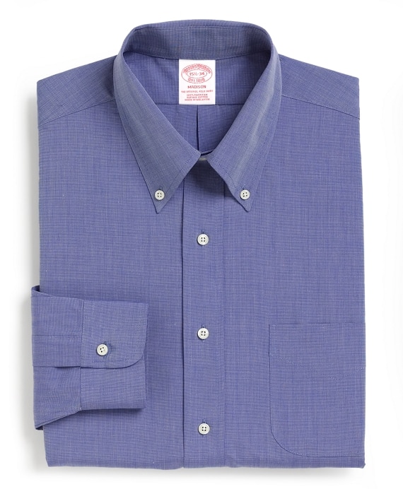 Madison Classic-Fit Dress Shirt, Button-Down Collar