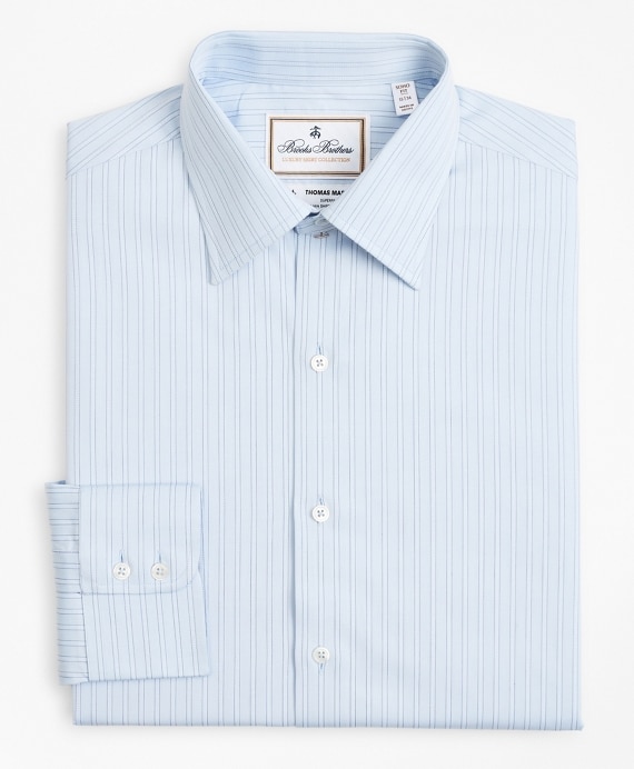 Luxury Collection Soho Extra-Slim-Fit Dress Shirt, Franklin Spread Collar Textured Stripe
