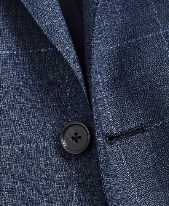 Regent Fit Plaid 1818 Suit