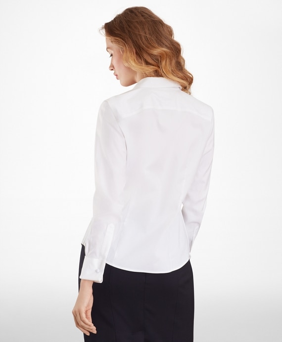 Non-Iron Fitted French Cuff Dress Shirt