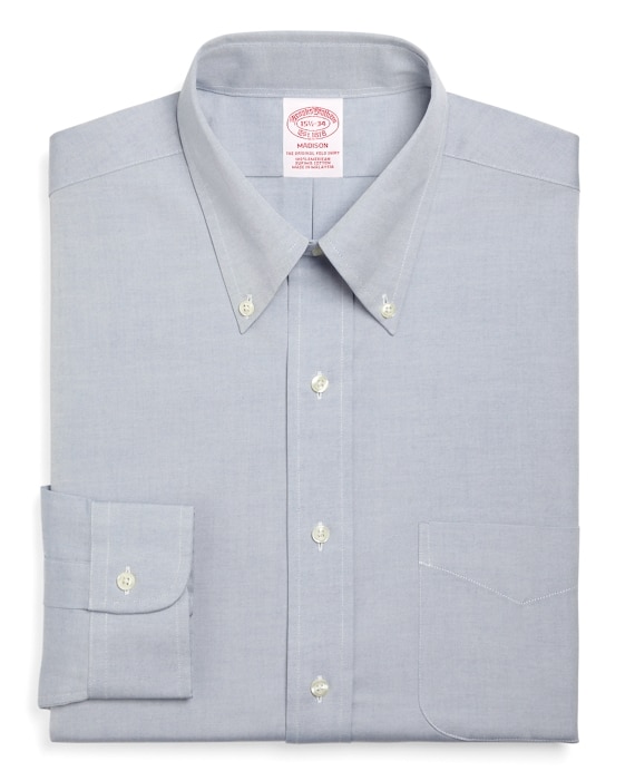Madison Classic-Fit Dress Shirt, Button-Down Collar